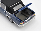 [CMC] 1:18 Mercedes-Benz 1965 600 Pullman W100 Landaulet Blue Model Car Die-Cast