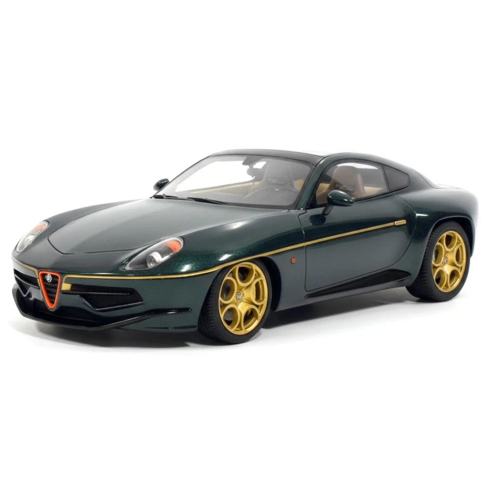 [CULT] 1:18 Alfa Romeo 2013 Touring Disco Volante Green Model Car Resin