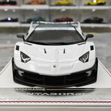 [Davis & Giovanni] 1:18 Lamborghini 2020 Aventador GT EVO LBWK White Model Car Resin