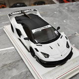 [Davis & Giovanni] 1:18 Lamborghini 2020 Aventador GT EVO LBWK White Model Car Resin