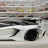 [Davis & Giovanni] 1:18 Lamborghini 2020 Aventador GT EVO LBWK White Model Car Resin