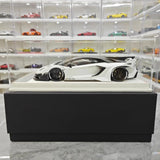 [Davis & Giovanni] 1:18 Lamborghini 2020 Aventador GT EVO LBWK White Model Car Resin