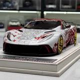 [Davis & Giovanni] 1:18 Ferrari 2017 812 N-LARGO Supreme x LV modelauto Hars
