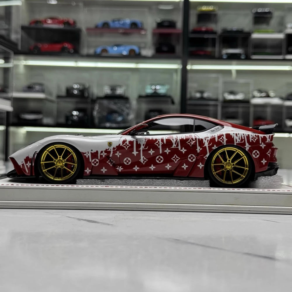 [Davis & Giovanni] 1:18 Ferrari 2017 812 N-LARGO Supreme x LV modelauto Hars