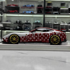 [Davis & Giovanni] 1:18 Ferrari 2017 812 N-LARGO Supreme x LV modellino di auto resina