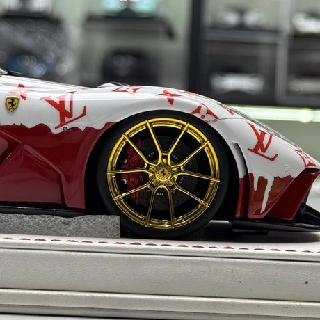 [Davis & Giovanni] 1:18 Ferrari 2017 812 N-LARGO Supreme x LV modelauto Hars