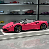 Davis &amp; Giovanni Ferrari 2019 F8 Tributo Pink Salt Bae Livery 1:18 – Samlarresinmodellresin