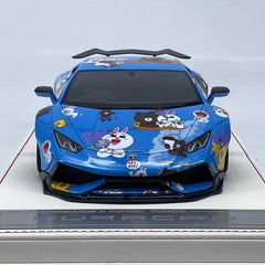 [Davis & Giovanni] 1:18 Lamborghini 2015 Huracán Liberty Walk LINE Model Car Resin