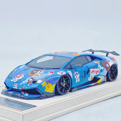 [Davis & Giovanni] 1:18 Lamborghini 2015 Huracán Liberty Walk LINE Model Car Resin