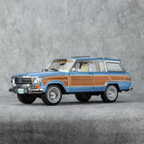 [DD Model] 1:18 Jeep 1989 Wagoneer Blue Model Car Die-Cast