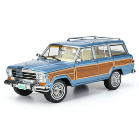 [DD Model] 1:18 Jeep 1989 Wagoneer Blue Model Car Die-Cast