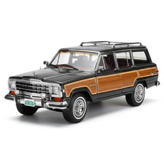 [DD Model] 1:18 Jeep 1989 Wagoneer Brown Model Car Die-Cast