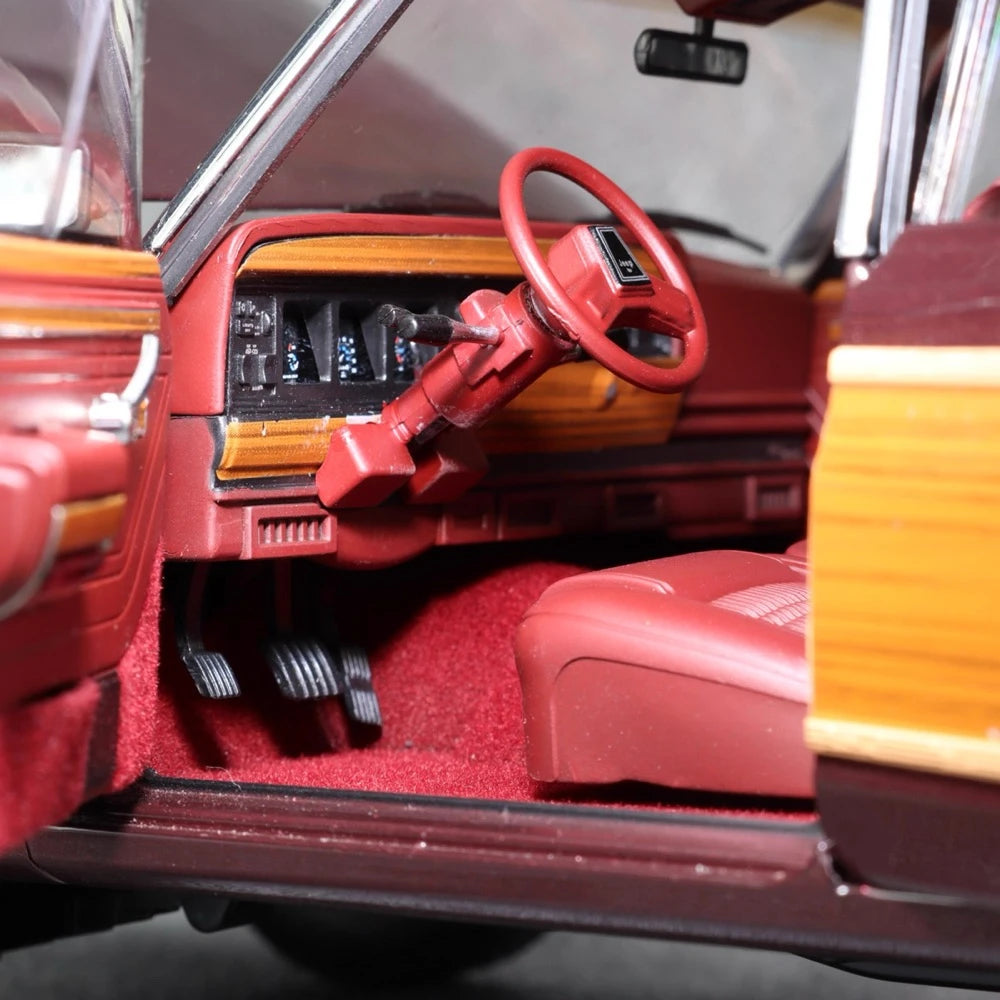 [DD Model] 1:18 Jeep 1989 Wagoneer Red Model Car Die-Cast