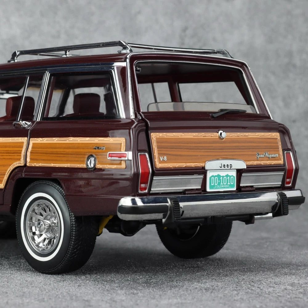 [DD Model] 1:18 Jeep 1989 Wagoneer Red Model Car Die-Cast