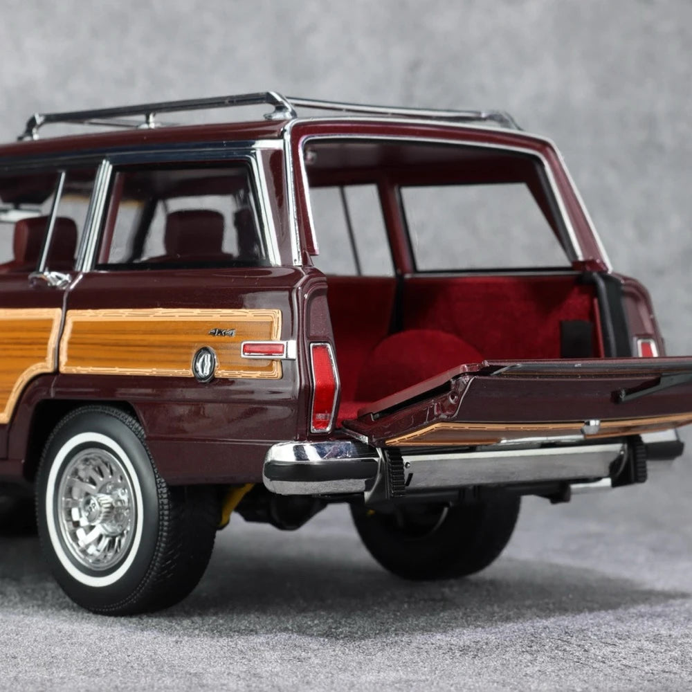 [DD Model] 1:18 Jeep 1989 Wagoneer Red Model Car Die-Cast