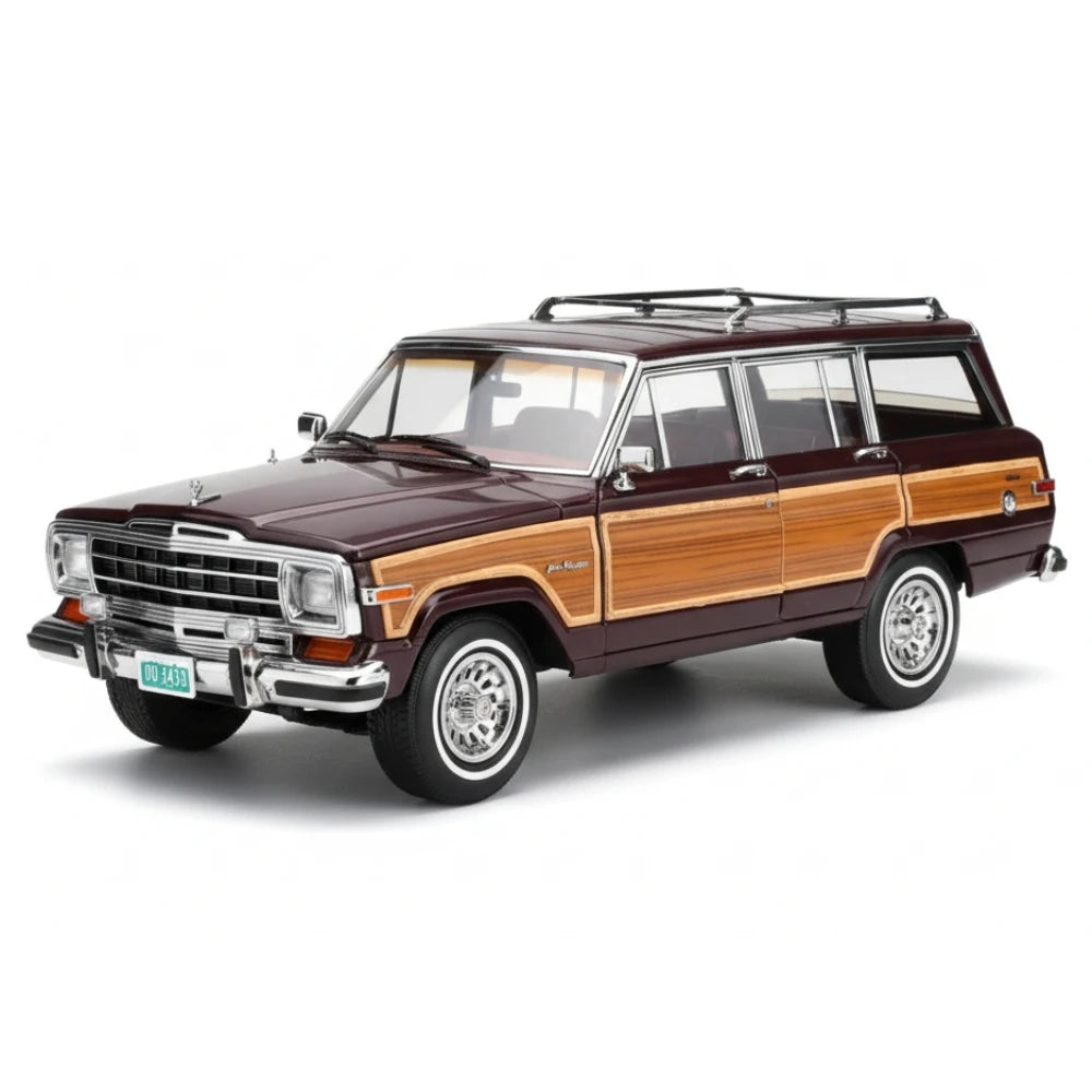 [DD Model] 1:18 Jeep 1989 Wagoneer Red Model Car Die-Cast