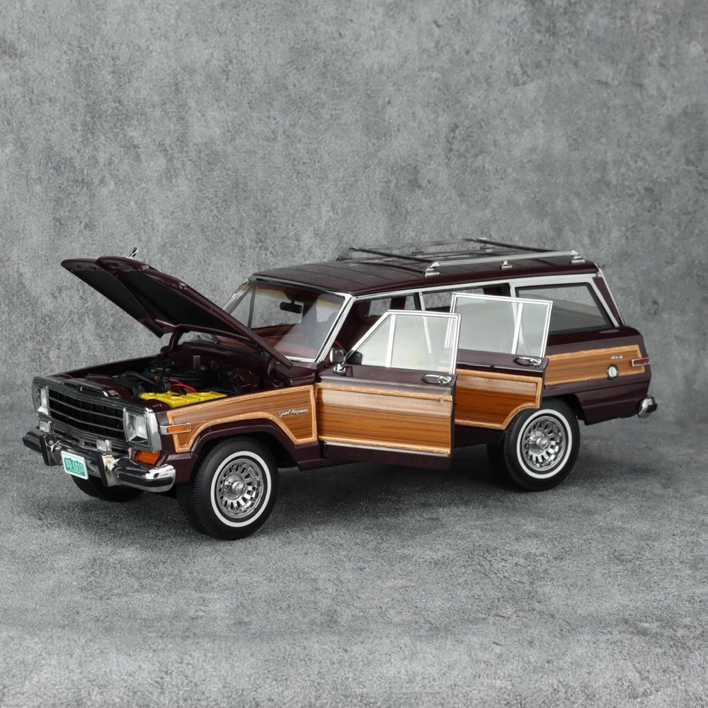 [DD Model] 1:18 Jeep 1989 Wagoneer Red Model Car Die-Cast
