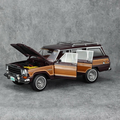 [DD Model] 1:18 Jeep 1989 Wagoneer Red Model Car Die-Cast