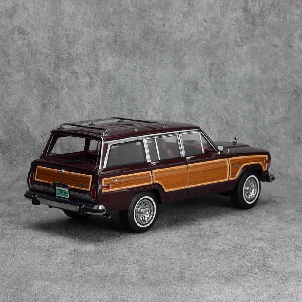 [DD Model] 1:18 Jeep 1989 Wagoneer rouge voiture miniature Die-Cast