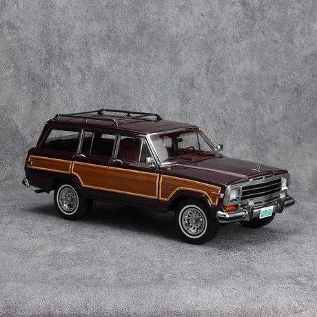 [DD Model] 1:18 Jeep 1989 Wagoneer Red Model Car Die-Cast