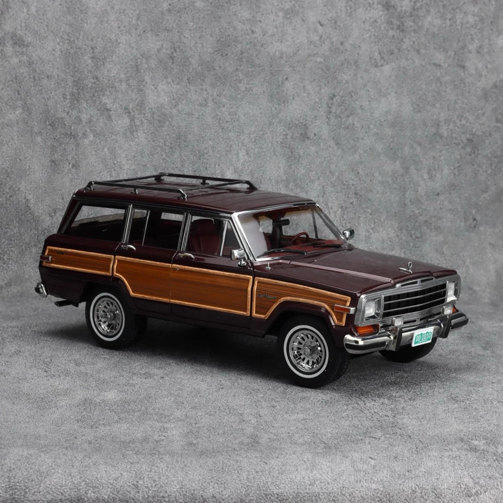 [DD Model] 1:18 Jeep 1989 Wagoneer Red Model Car Die-Cast