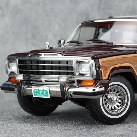 [DD Model] 1:18 Jeep 1989 Wagoneer Red Model Car Die-Cast