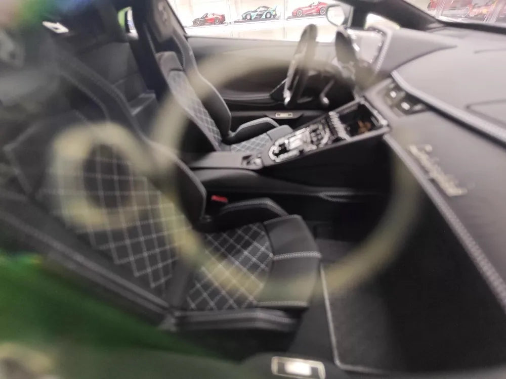 [Davis & Giovanni] 1:18 Lamborghini 2021 Aventador GT EVO Green Model Car Resin