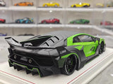 [Davis & Giovanni] 1:18 Lamborghini 2021 Aventador GT EVO Green Model Car Resin