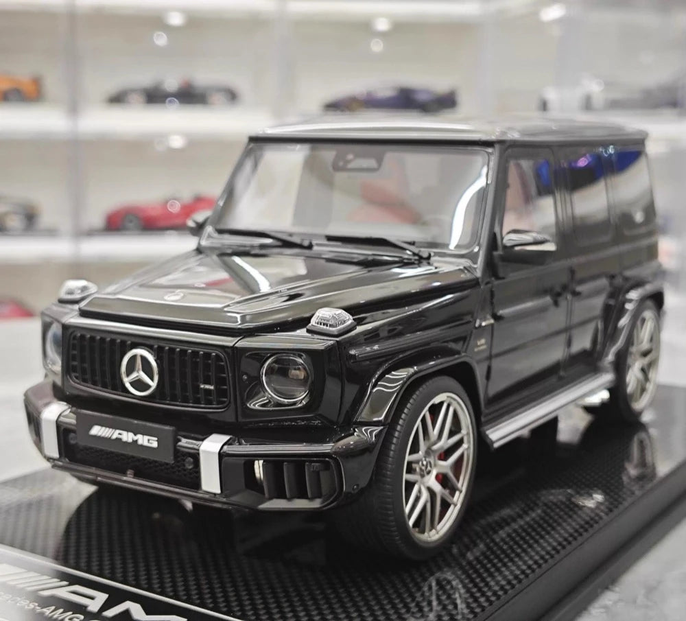 [Dino Model] 1:18 Mercedes-Benz 2025 G63 AMG Glossy Black Model Car Resin