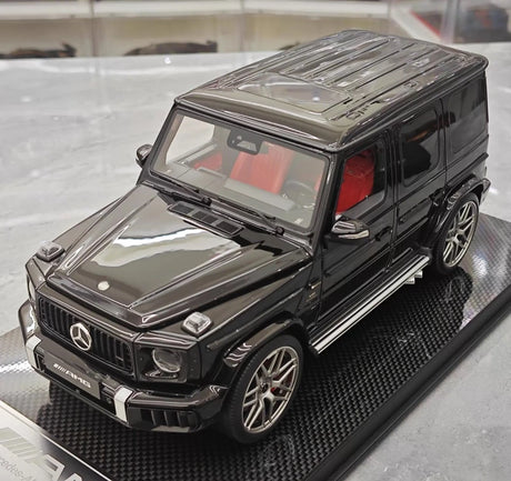 [Dino Model] 1:18 Mercedes-Benz 2025 G63 AMG Glossy Black Model Car Resin