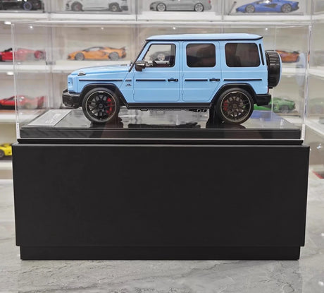 [Dino Model] 1:18 Mercedes-Benz 2025 G63 AMG Glossy Blue Model Car Resin