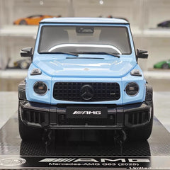 [Dino Model] 1:18 Mercedes-Benz 2025 G63 AMG Glossy Blue Model Car Resin