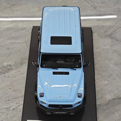[Dino Model] 1:18 Mercedes-Benz 2025 G63 AMG Glossy Blue Model Car Resin