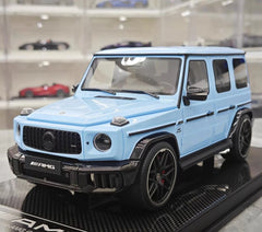 [Dino Model] 1:18 Mercedes-Benz 2025 G63 AMG Glossy Blue Model Car Resin