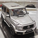 [Dino Model] 1:18 Mercedes-Benz 2025 G63 AMG Glossy Silver Model Car Resin