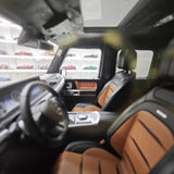 [Dino Model] 1:18 Mercedes-Benz 2025 G63 AMG Glossy Silver Model Car Resin