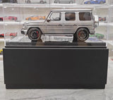 [Dino Model] 1:18 Mercedes-Benz 2025 G63 AMG Glossy Silver Model Car Resin