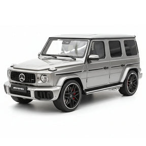 [Dino Model] 1:18 Mercedes-Benz 2025 G63 AMG Glossy Silver Model Car Resin