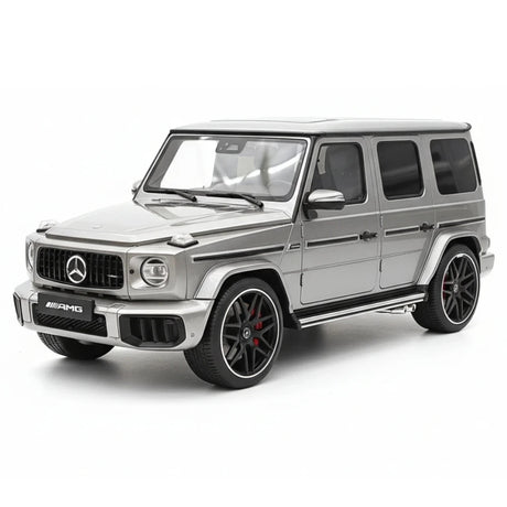[Dino Model] 1:18 Mercedes-Benz 2025 G63 AMG Glossy Silver Model Car Resin