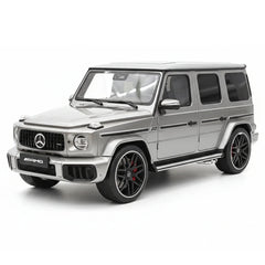 [Dino Model] 1:18 Mercedes-Benz 2025 G63 AMG Glossy Silver Model Car Resin