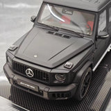 [Dino modello] 1:18 Mercedes-Benz 2025 G63 AMG opaco nero modellino di auto resina
