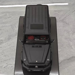 [Dino modello] 1:18 Mercedes-Benz 2025 G63 AMG opaco nero modellino di auto resina