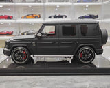 [Dino modello] 1:18 Mercedes-Benz 2025 G63 AMG opaco nero modellino di auto resina