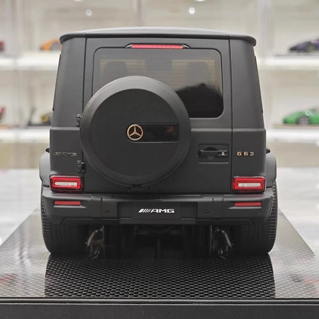 [Dino Model] 1:18 Mercedes-Benz 2025 G63 AMG Matte Black Model Car Resin