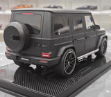 [Dino modello] 1:18 Mercedes-Benz 2025 G63 AMG opaco nero modellino di auto resina