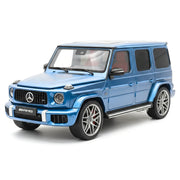 [Dino Modèle] 1:18 Mercedes-Benz 2025 G63 AMG Mat Bleu voiture miniature