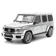 [Dino Modèle] 1:18 Mercedes-Benz 2025 G63 AMG Mat Argent voiture miniature