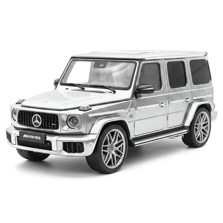[Dino Model] 1:18 Mercedes-Benz 2025 G63 AMG Matte Silver Model Car Resin