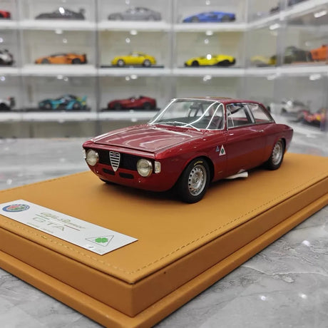 [DMH] 1:18 Alfa Romeo 1965 GTA 1300 Deep Red Model Car Resin