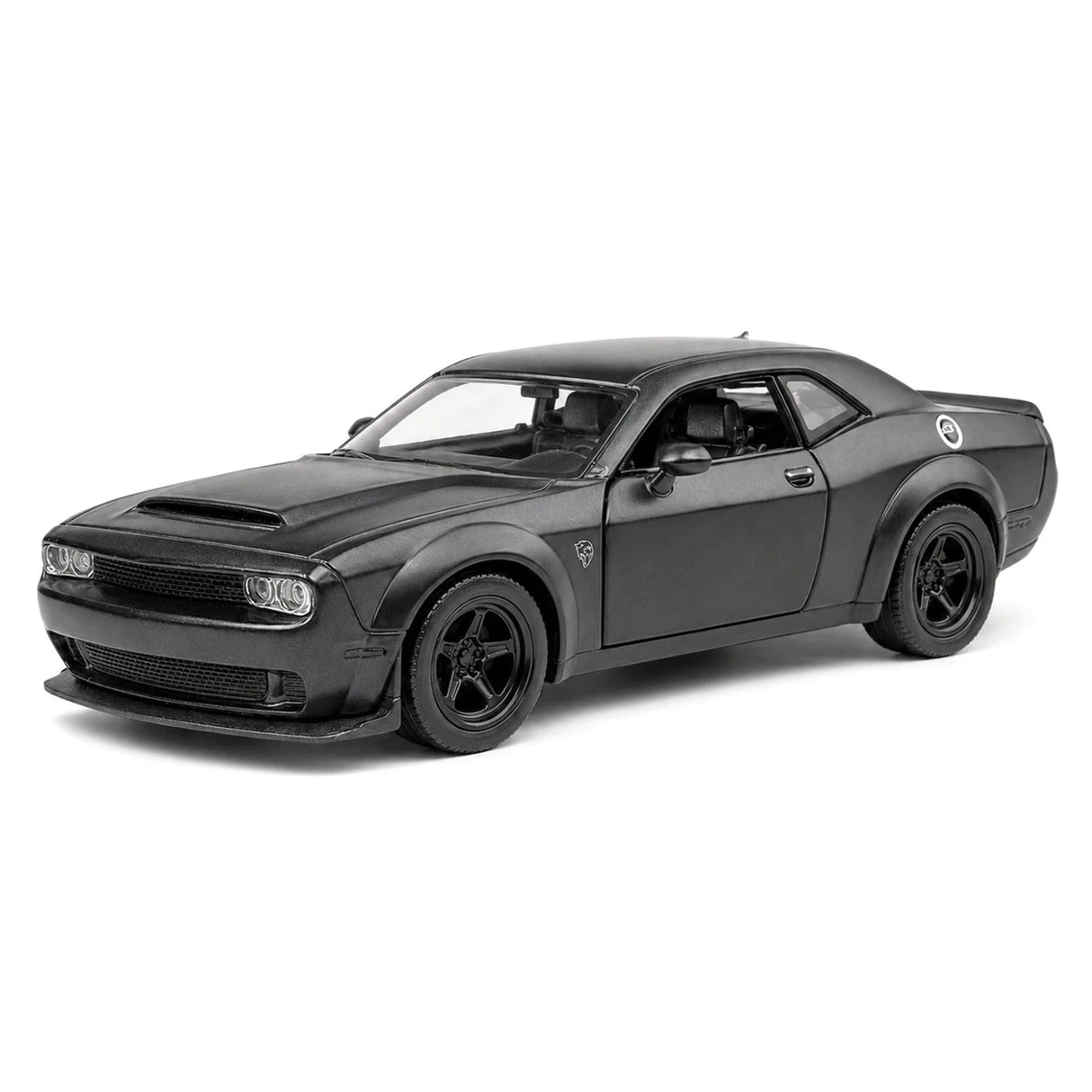 Dodge 2018 チャレンジャー SRT デーモン マットブラック 1:36 – ダイキャスト展示モデルダイキャスト